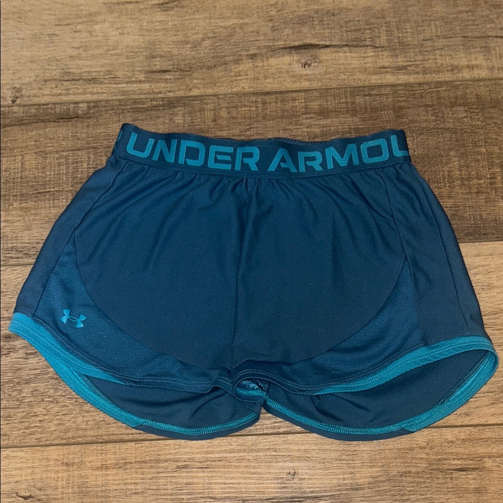 Under Armour Dark Teal Performance Shorts